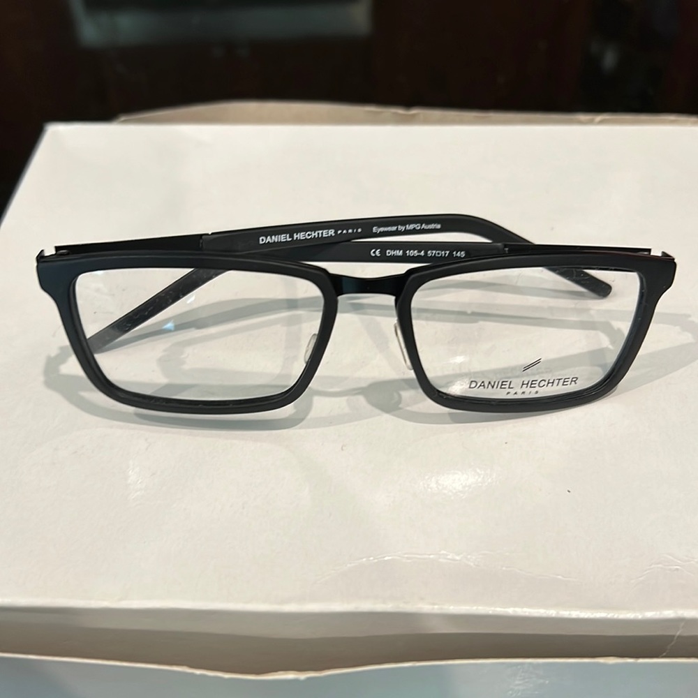 Brand New Authentic Daniel Hechter Glasses including original Case & Wipe